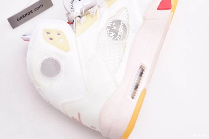 Air​ AJ5 ow CT8480-0020 3M white  5 Jordan x​off 0220